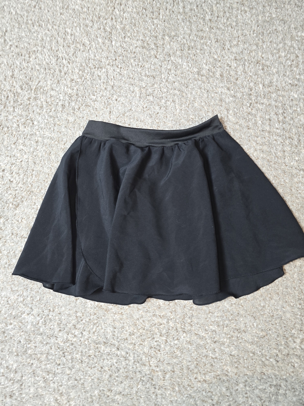 Stelle Girl's Black Ballet Dance Skirt - Size Medium